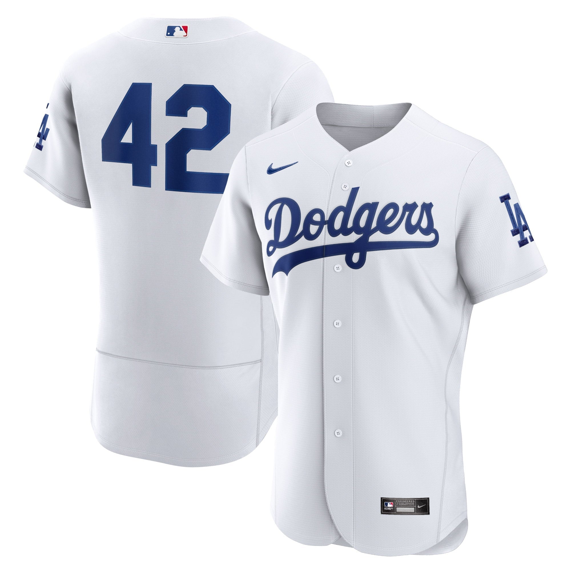 Men's Nike White Los Angeles Dodgers 2023 Jackie Robinson Day Authentic Jersey
