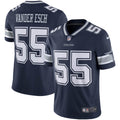 Men s Nike Leighton Vander Esch Navy Dallas Cowboys Vapor Limited Jersey