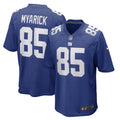 Chris Myarick New York Giants Nike Game Player Jersey Royal