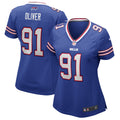Ed Oliver Buffalo Bills Nike Women s Game Jersey   Royal