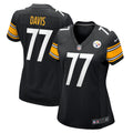 Jesse Davis Pittsburgh Steelers Nike Women s Game Player Jersey   Black