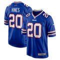 Men s Nike Nyheim Hines Royal Buffalo Bills Game Player Jersey