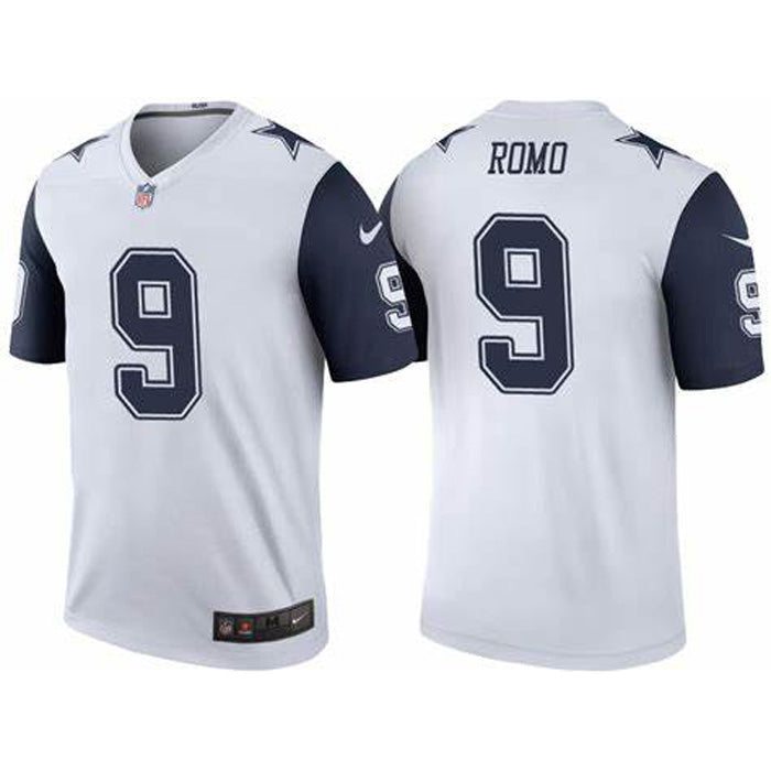 Men s Dallas Cowboys Tony Romo Legend Jersey   White
