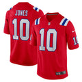 Mac Jones New England Patriots Nike Alternate Game Jersey   Red