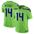 DK Metcalf Seattle Seahawks Nike Vapor F.U.S.E. Limited Jersey Neon Green