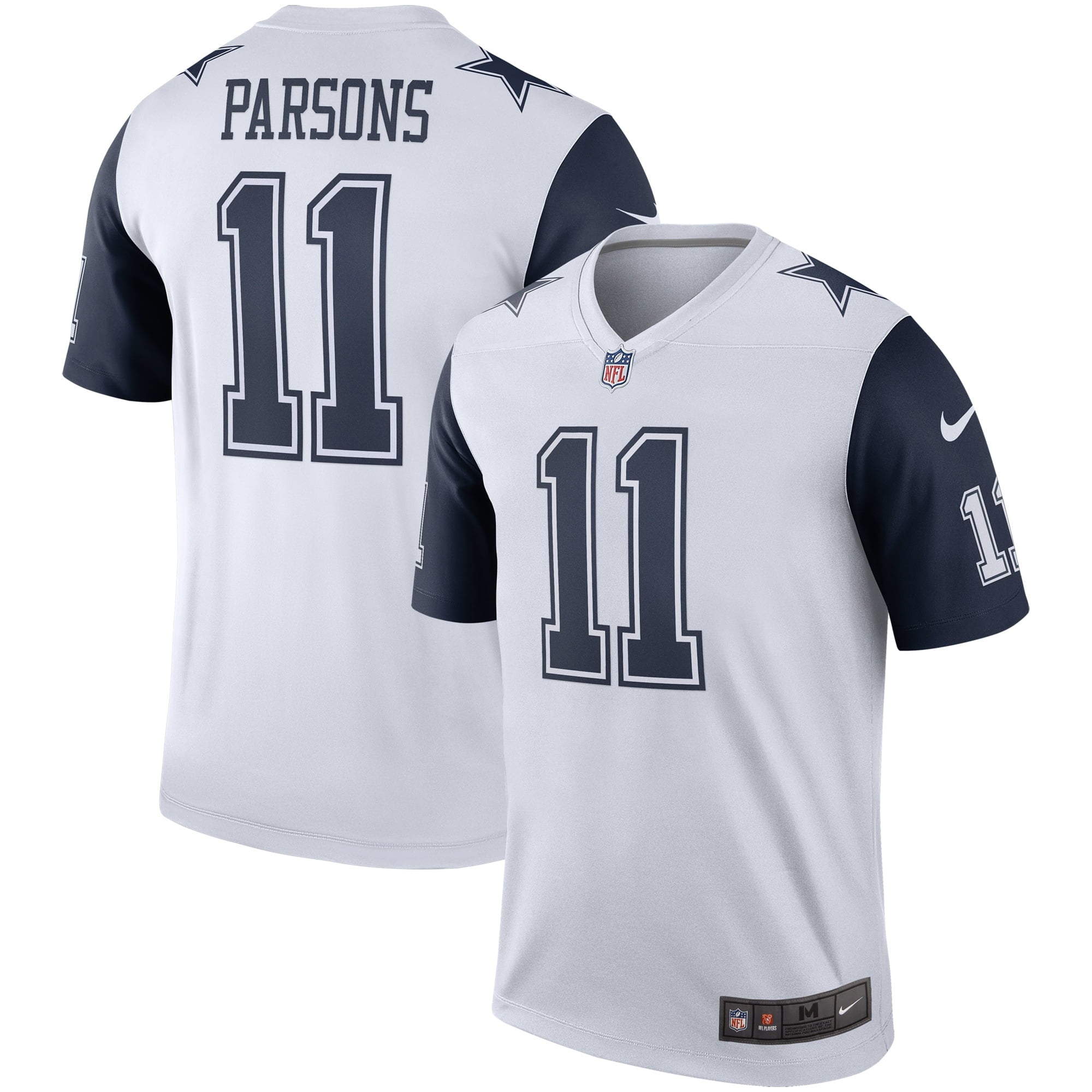 Men s Nike Micah Parsons White Dallas Cowboys Alternate Legend Jersey