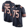 Men s Nike Larry Borom Navy Chicago Bears Game Jersey