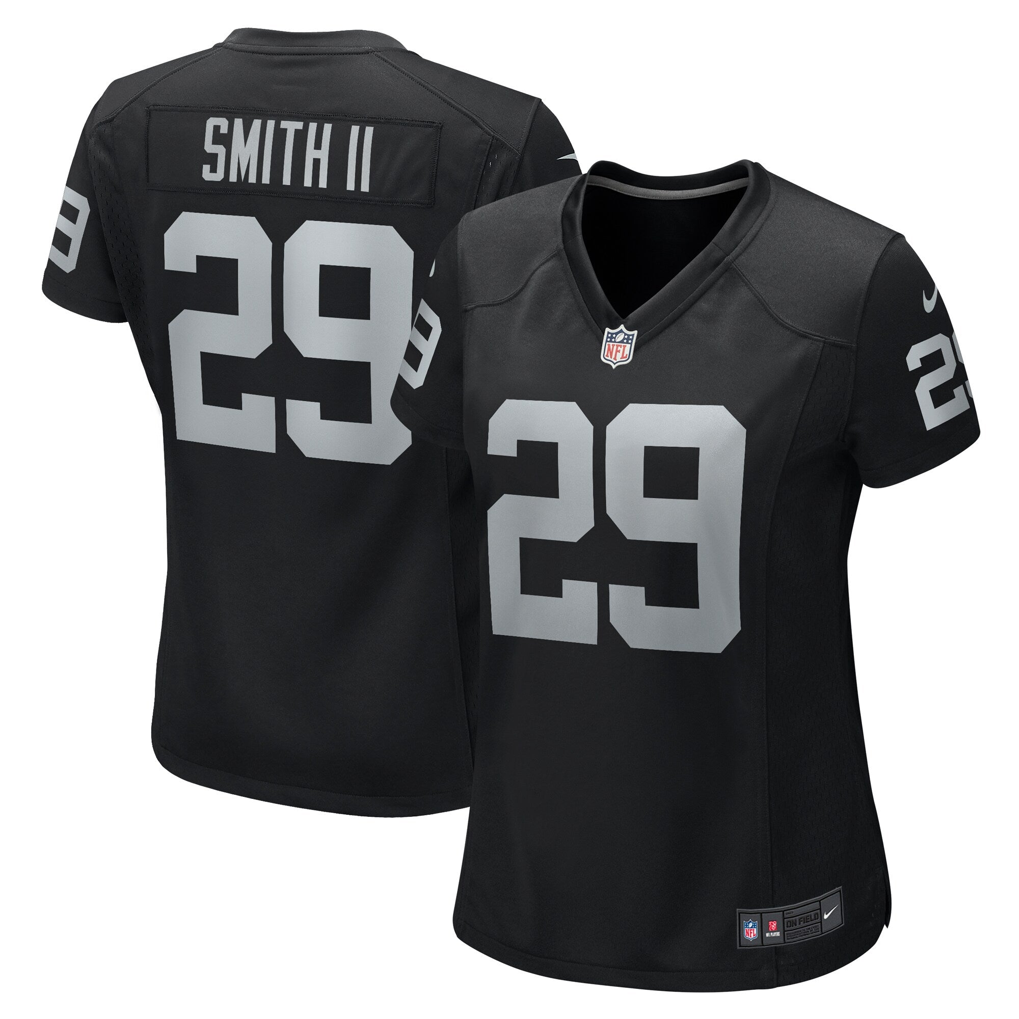 Christopher Smith II Las Vegas Raiders Nike Women s Team Game Jersey    Black