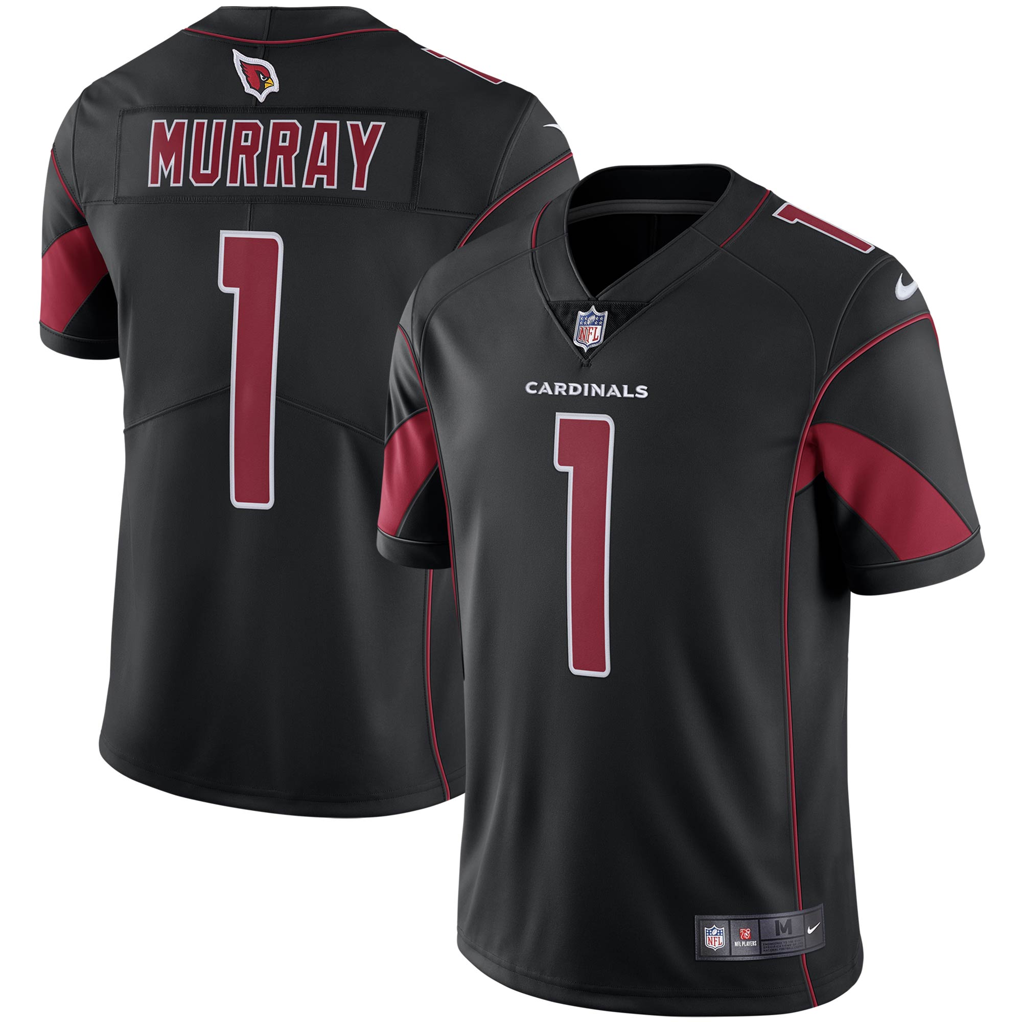 Men s Nike Kyler Murray Black Arizona Cardinals Color Rush Vapor Limited Jersey