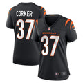 Women s Nike Yusuf Corker Black Cincinnati Bengals Game Player Jersey