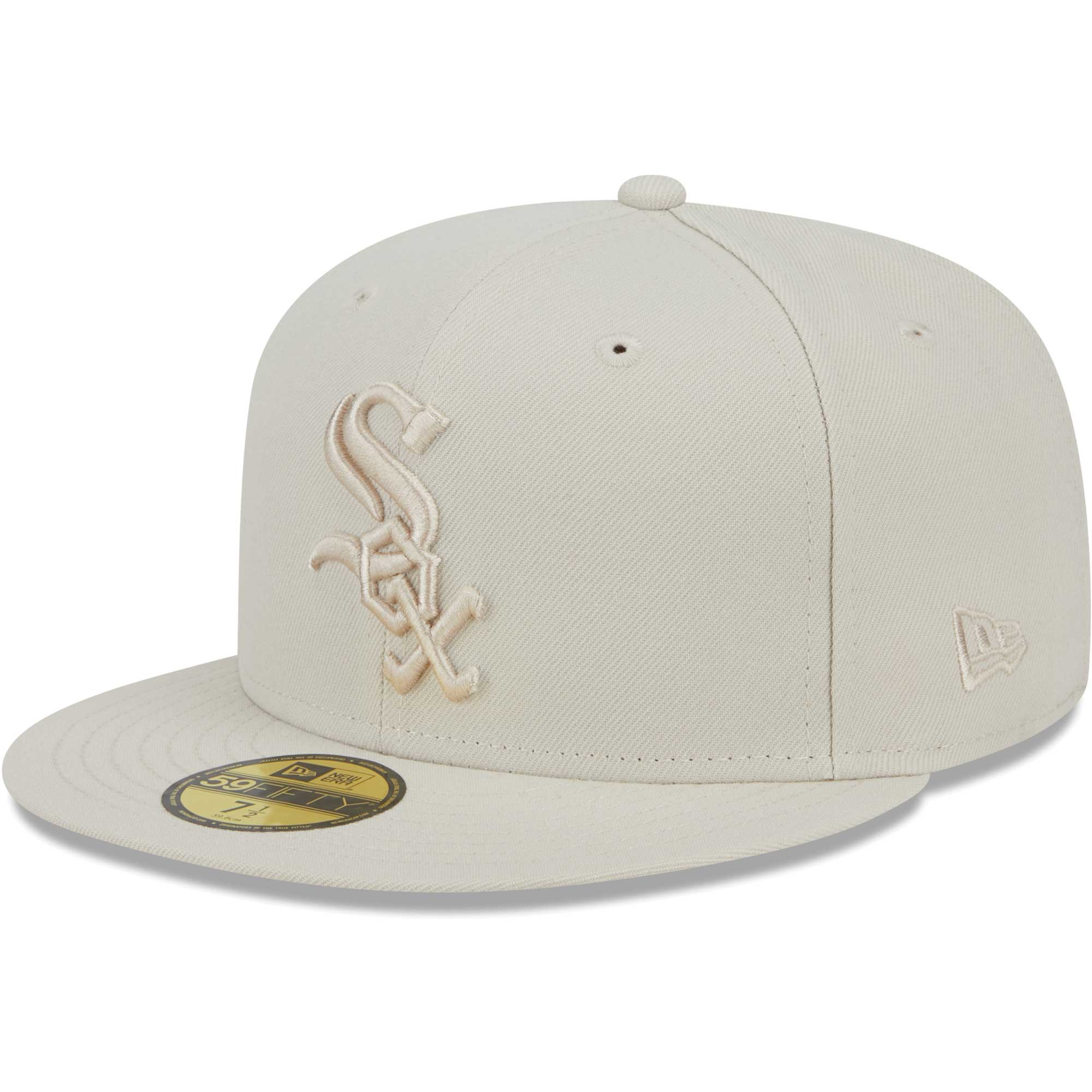 Chicago White Sox New Era Tonal 59FIFTY Fitted Hat - Khaki