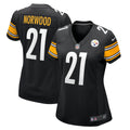 Women s Nike Tre Norwood Black Pittsburgh Steelers Game Jersey