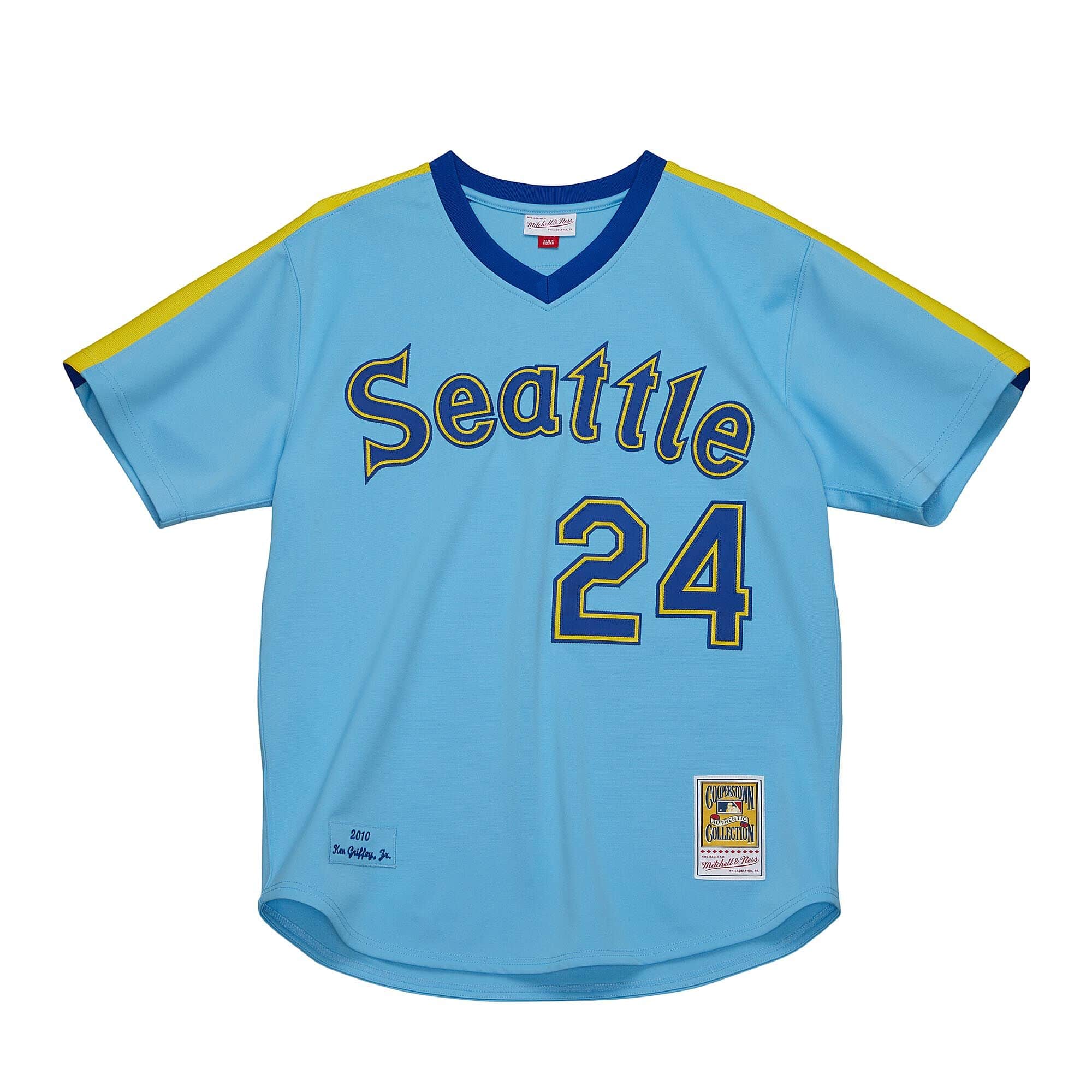 Authentic Ken Griffey Jr Seattle Mariners 2010 Jersey