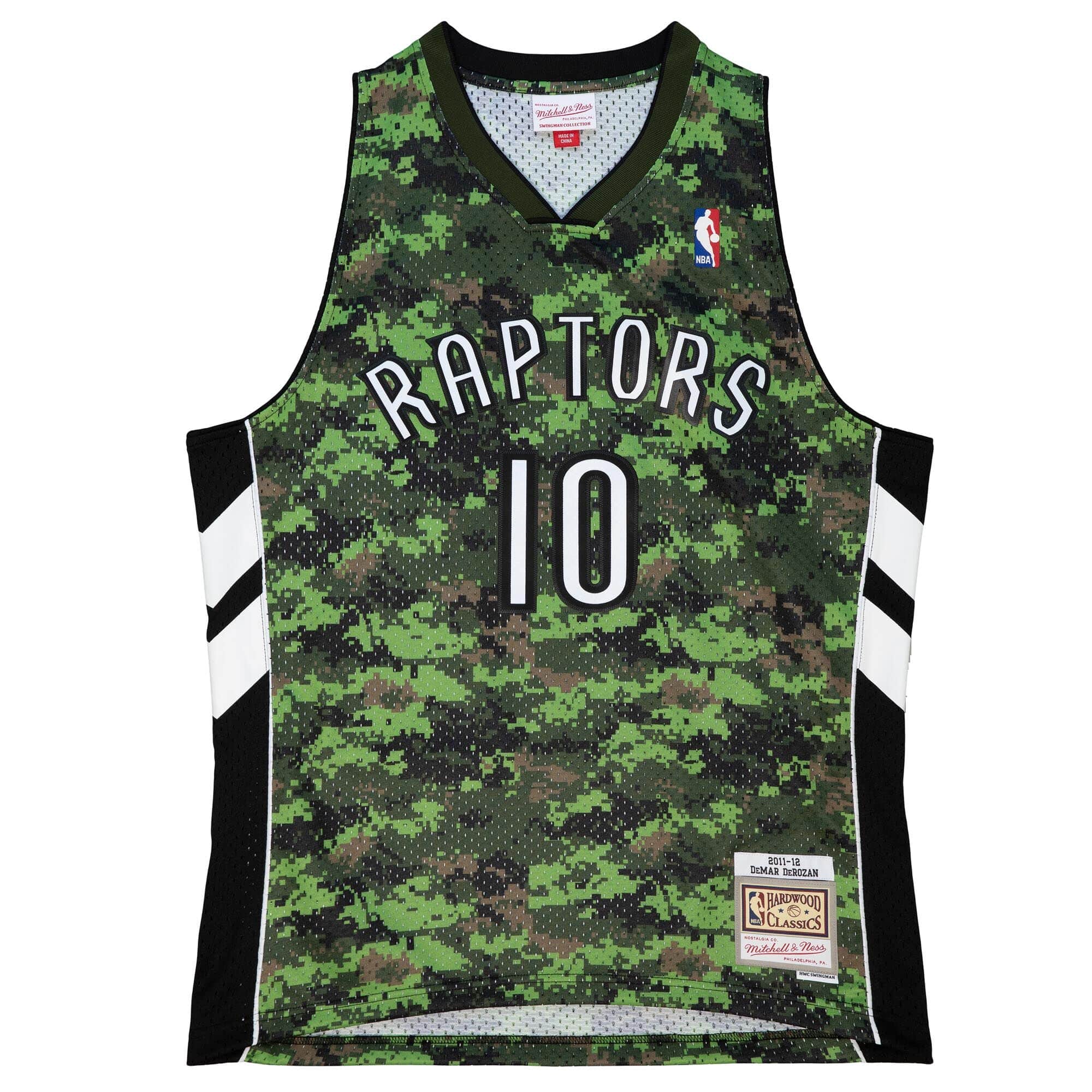 Camo Swingman Demar Derozan Toronto Raptors Alternate 2011-12 Jersey