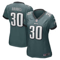 Women s Nike Kennedy Brooks Midnight Green Philadelphia Eagles Game Player Jersey