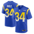 Men s Nike Tanner Ingle Royal Los Angeles Rams Home Game Jersey