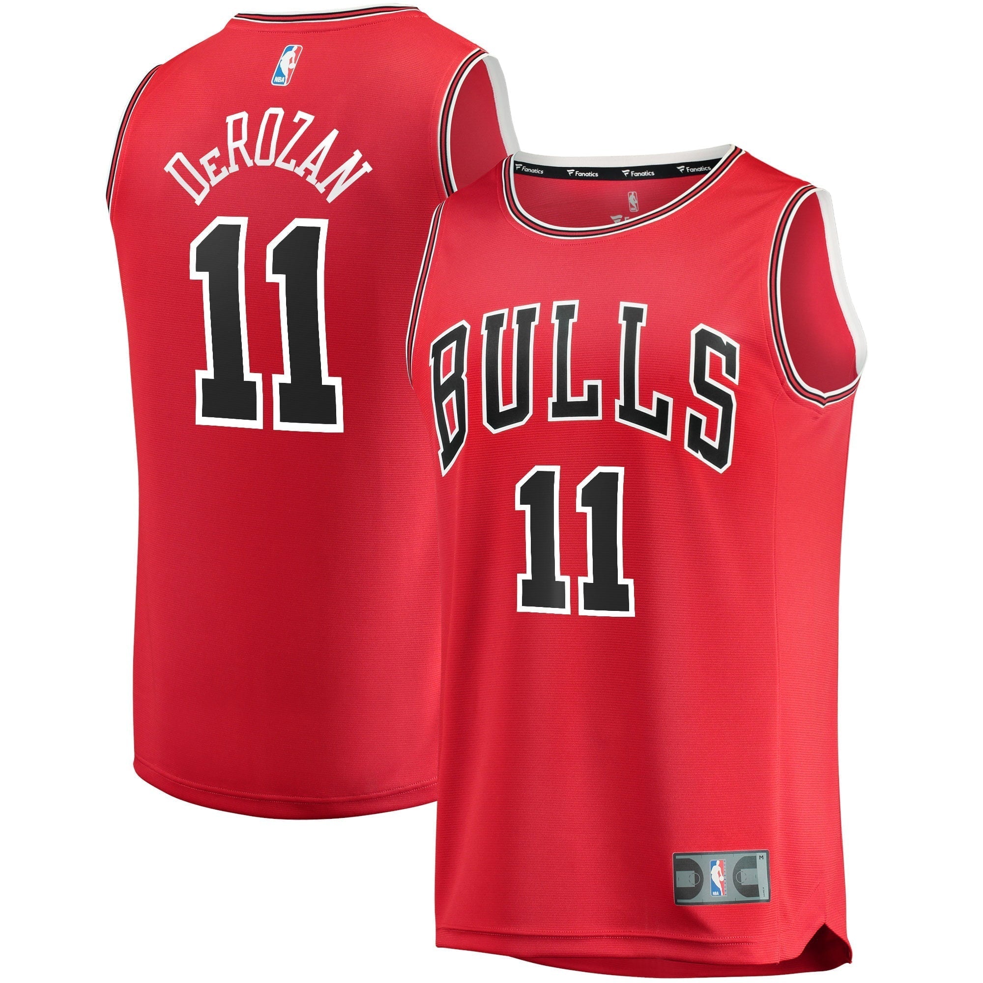 Youth Fanatics Branded DeMar DeRozan Red Chicago Bulls 2021/22 Fast Break Replica Player Jersey - Icon Edition