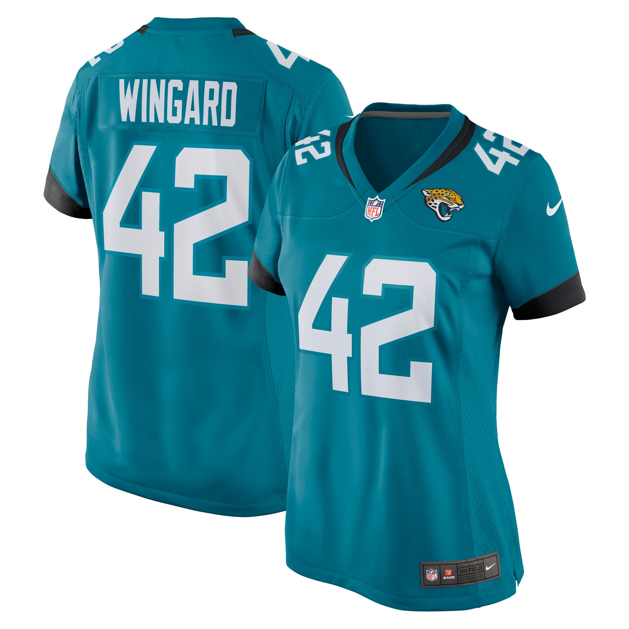 Andrew Wingard Jacksonville Jaguars Nike Women s Game Jersey   Teal