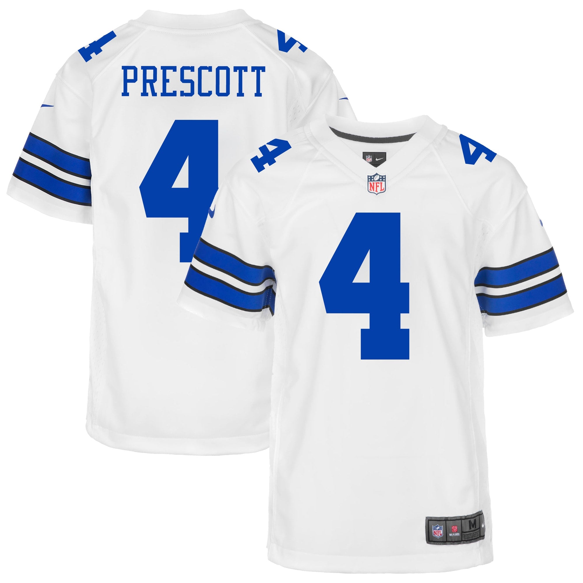 Dak Prescott Dallas Cowboys Nike Youth Game Jersey   White