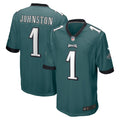Cameron Johnston Philadelphia Eagles Nike Game Jersey   Midnight Green