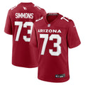 Lachavious Simmons Arizona Cardinals Nike Team Game Jersey    Cardinal
