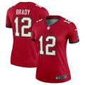 Tom Brady Tampa Bay Buccaneers Nike Women s Legend Jersey   Red
