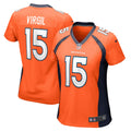 Jalen Virgil Denver Broncos Nike Women s Game Player Jersey   Orange