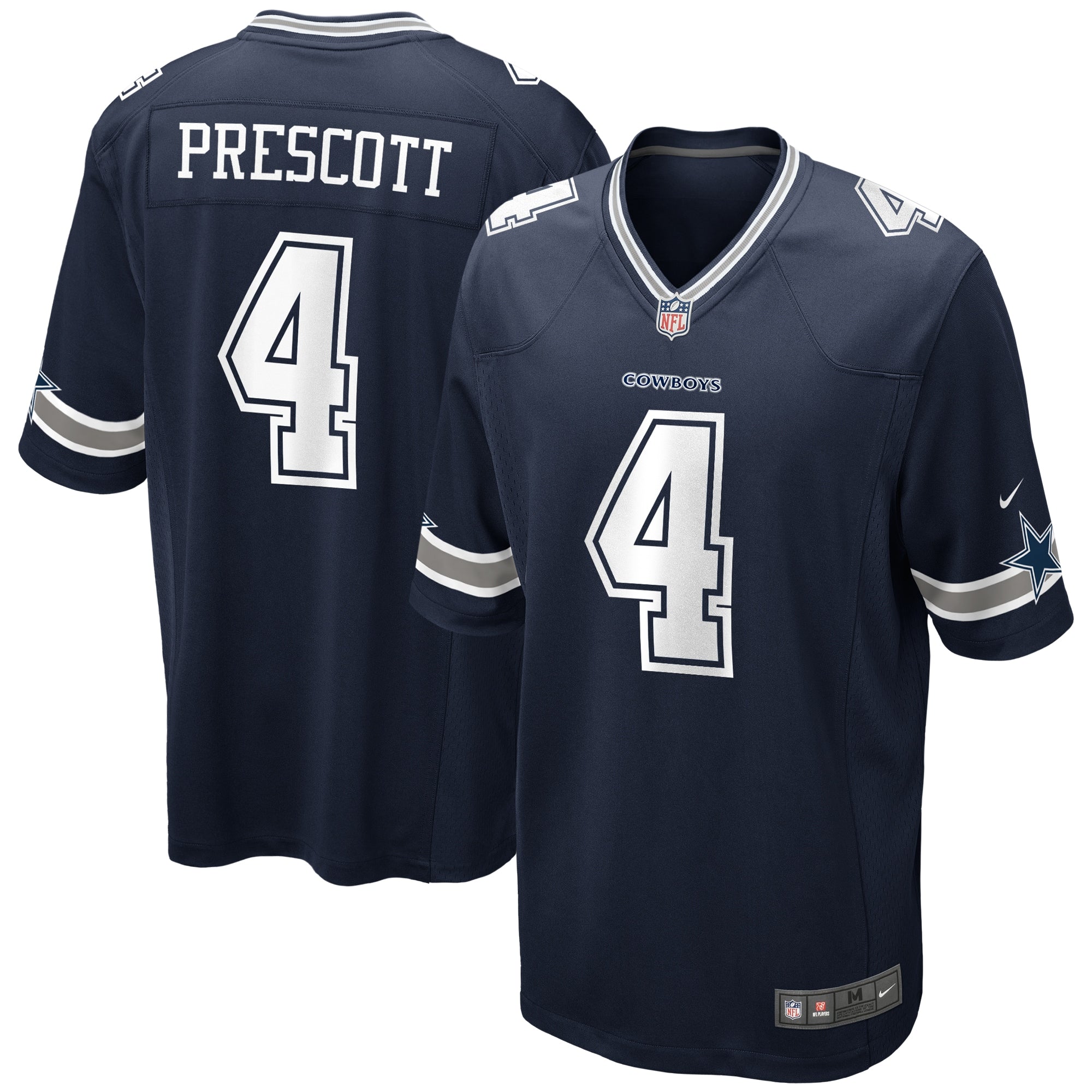 Dak Prescott Dallas Cowboys Nike Youth Game Jersey   Navy