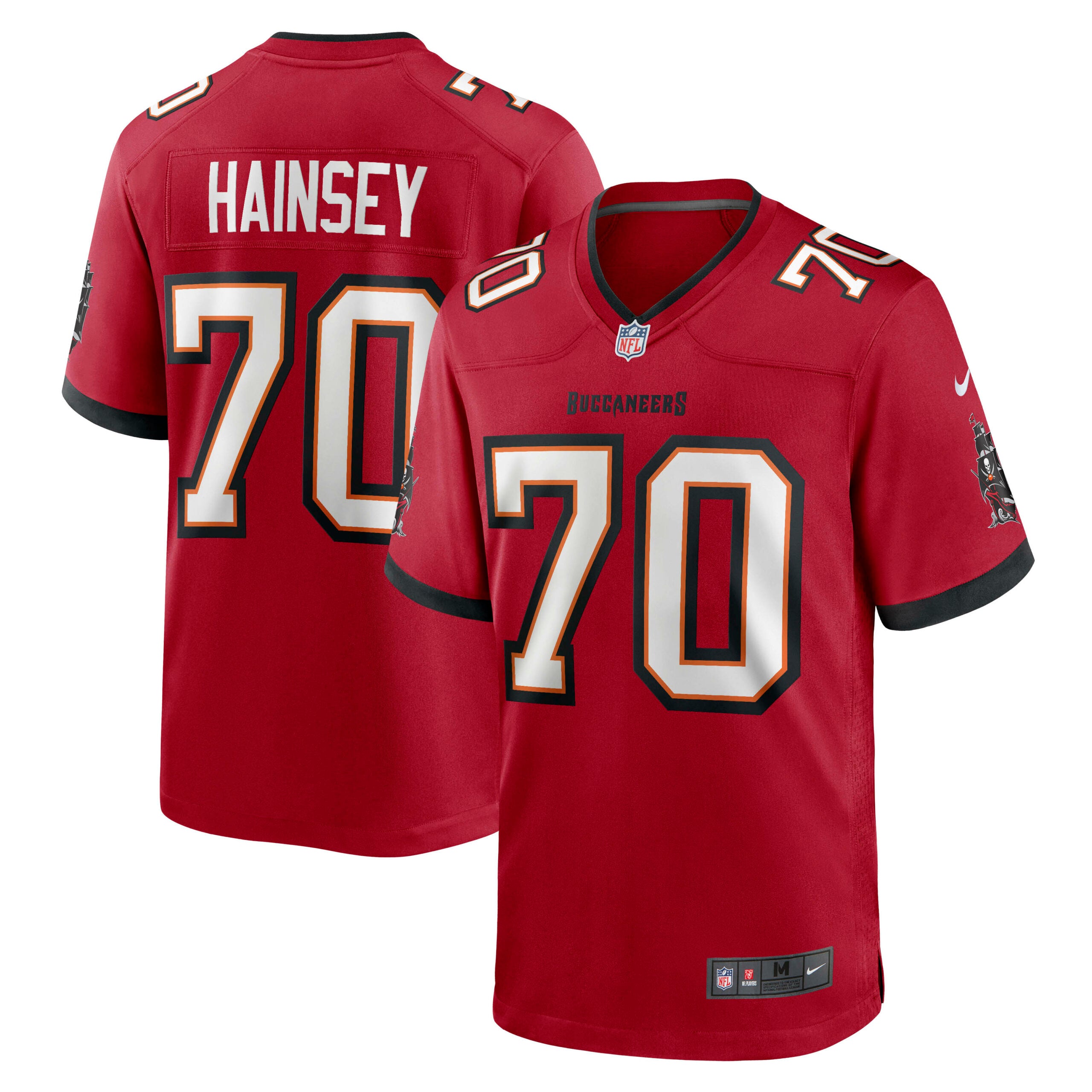 Robert Hainsey Tampa Bay Buccaneers Nike Game Jersey   Red
