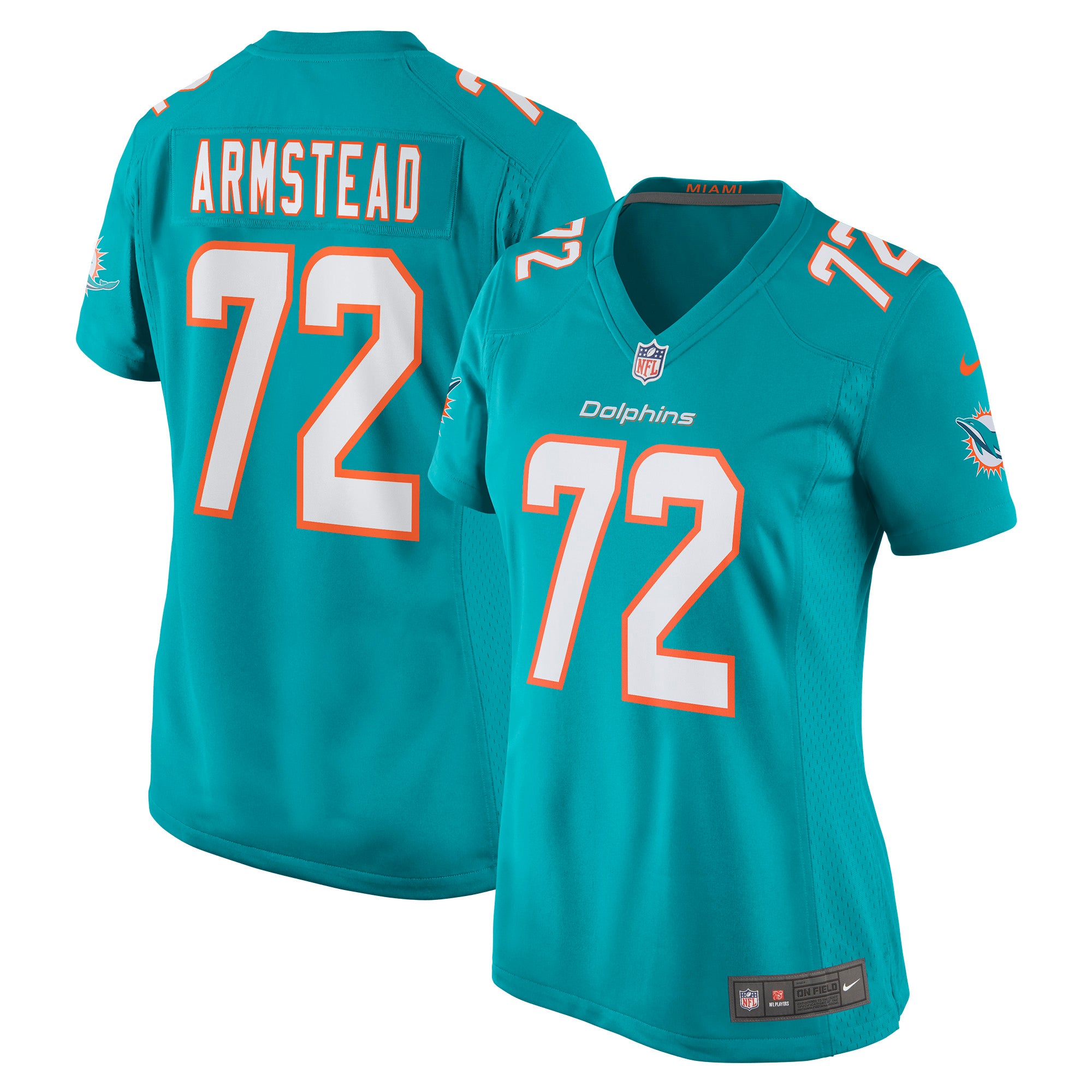 Terron Armstead Miami Dolphins Nike Women s Game Jersey   Aqua