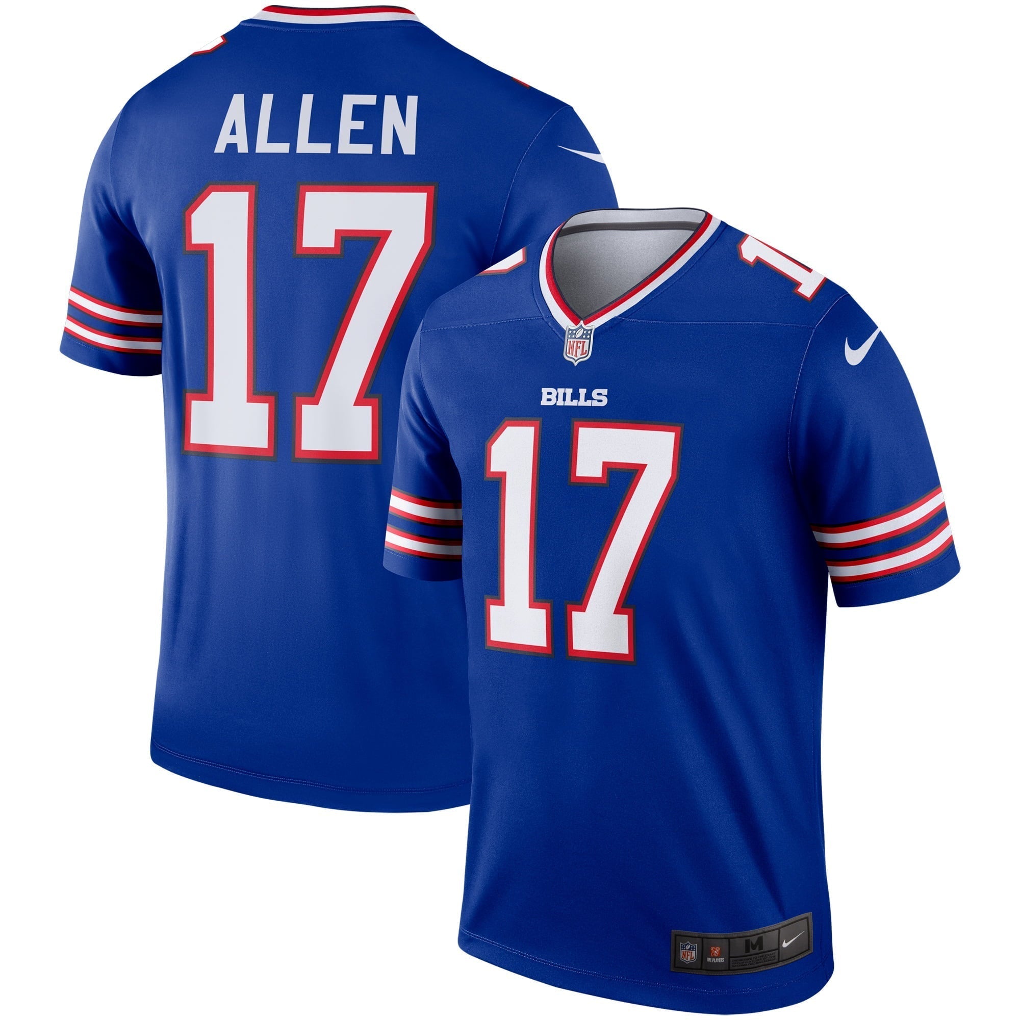 Men s Nike Josh Allen Royal Buffalo Bills Legend Jersey