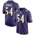 Men s Nike Tyus Bowser Purple Baltimore Ravens Game Player Jersey
