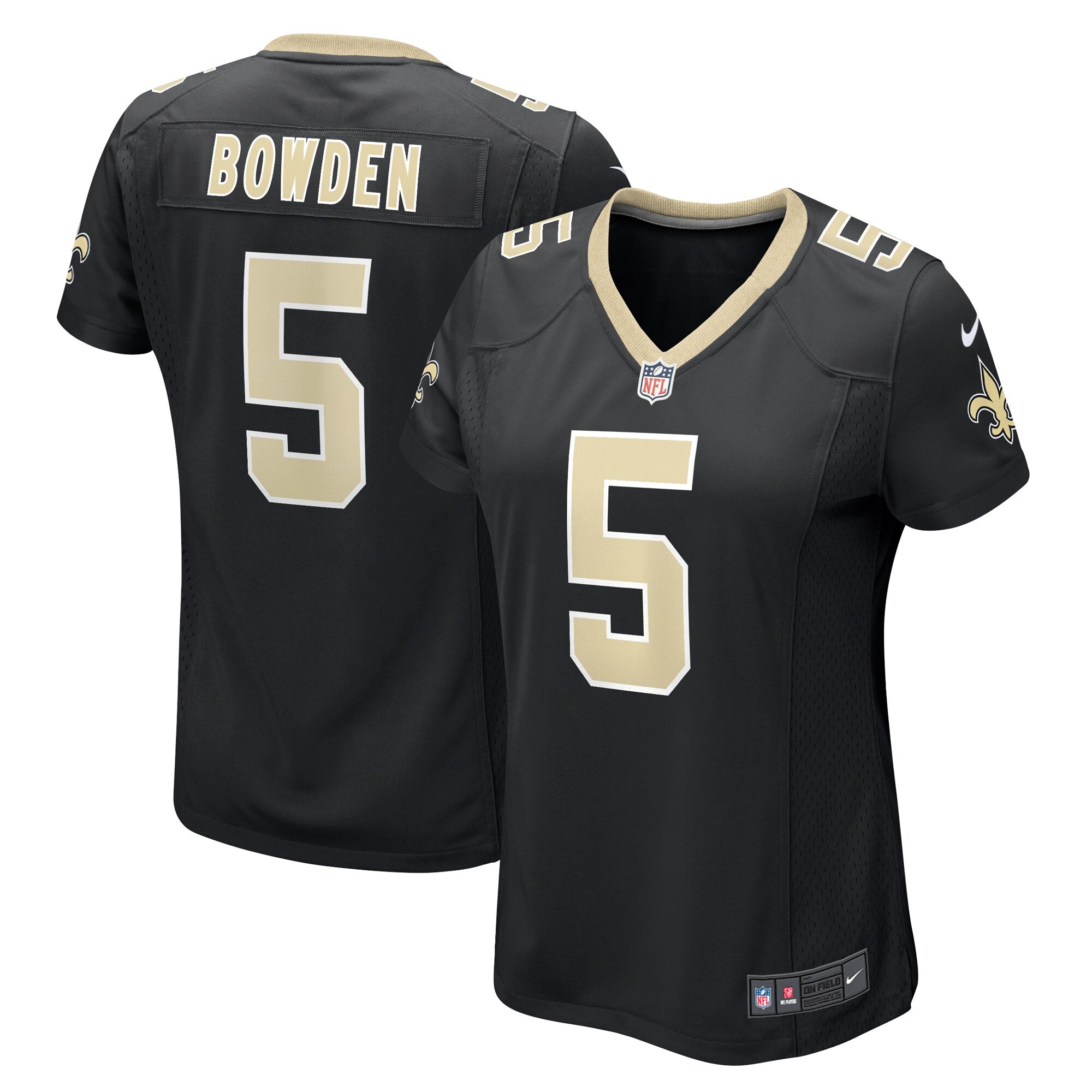 Lynn Bowden Jr. New Orleans Saints Nike Women s Team Game Jersey    Black