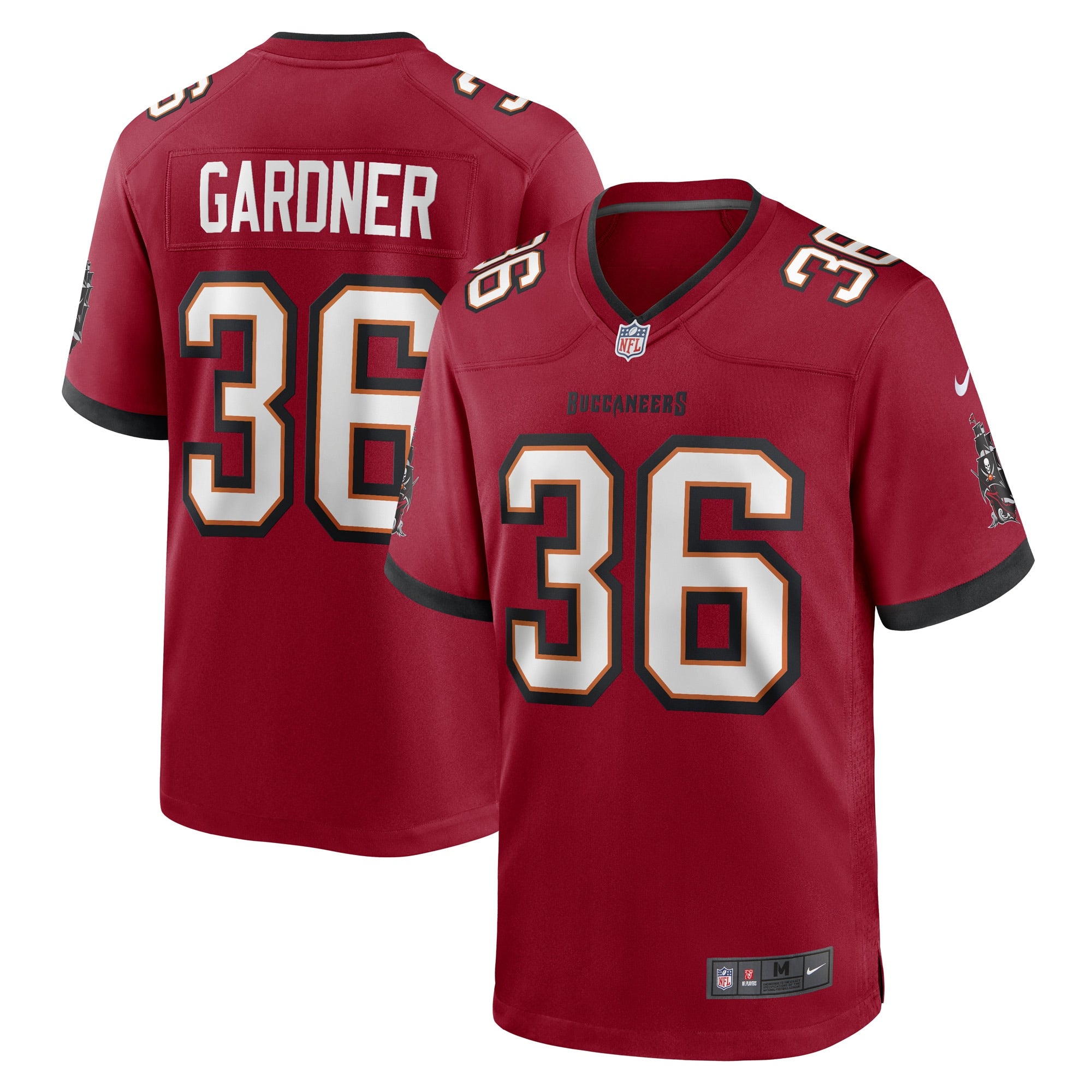 Don Gardner Tampa Bay Buccaneers Nike Game Player Jersey   Red