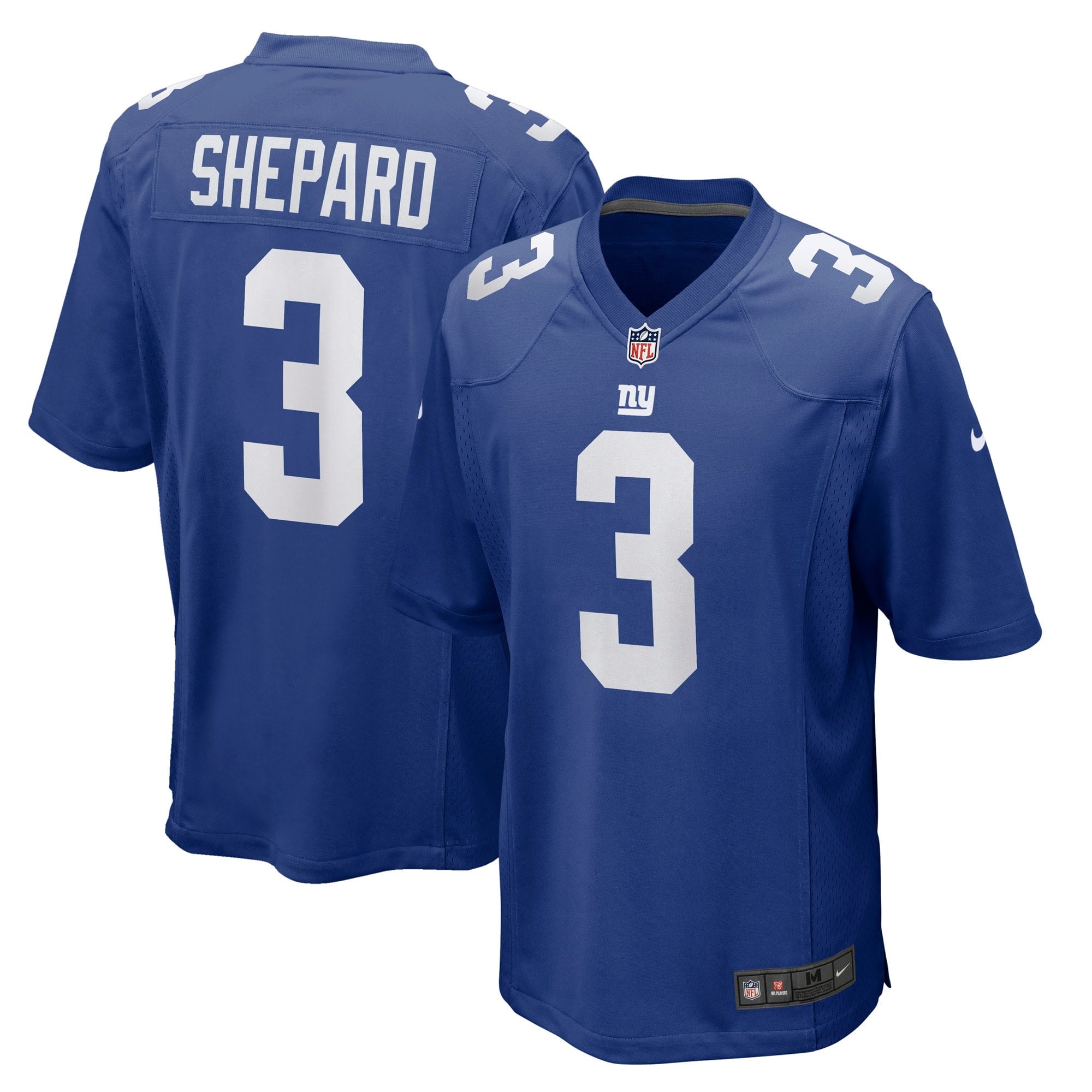 Men s Nike Sterling Shepard Royal New York Giants Game Player Jersey