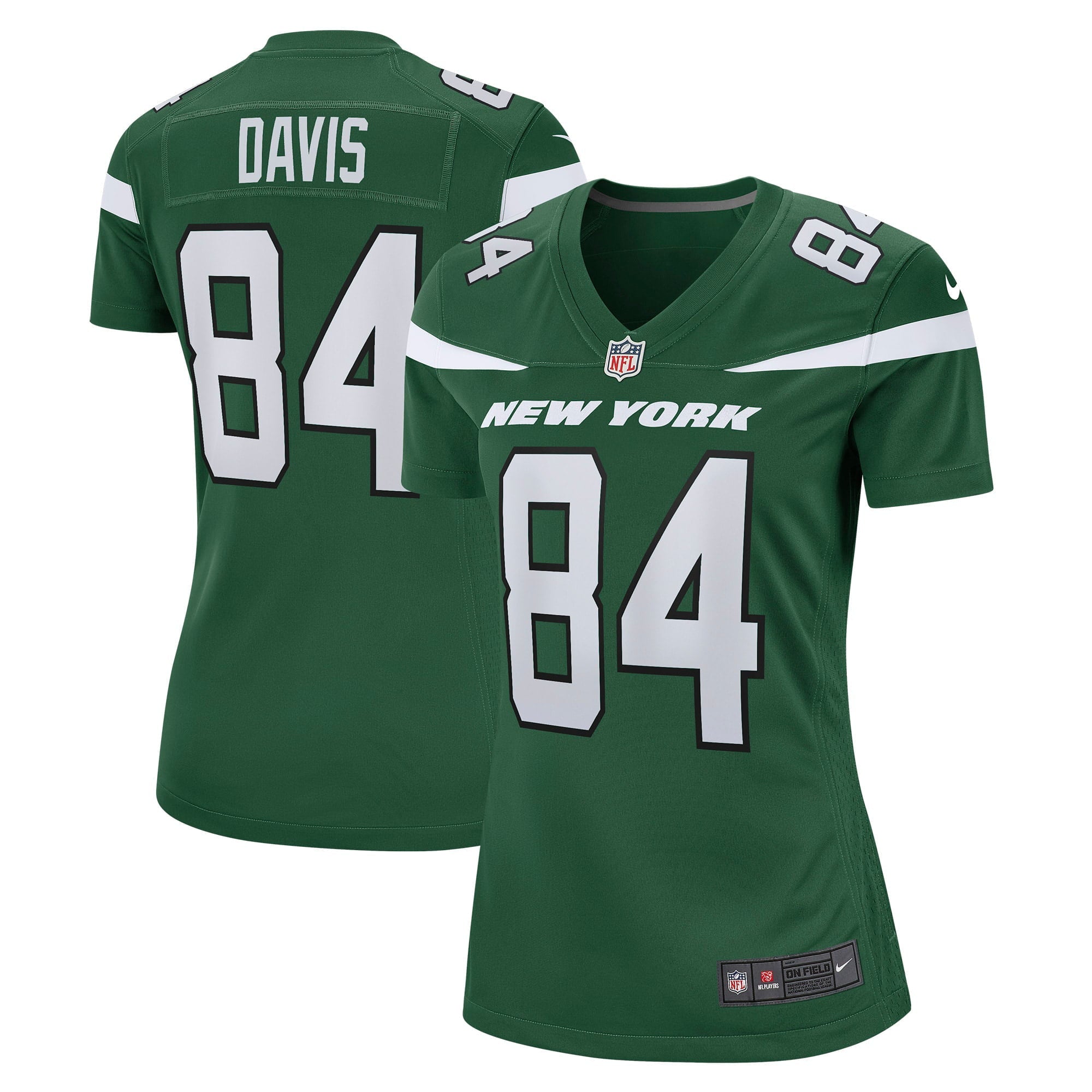 Women s Nike Corey Davis Gotham Green New York Jets Game Jersey