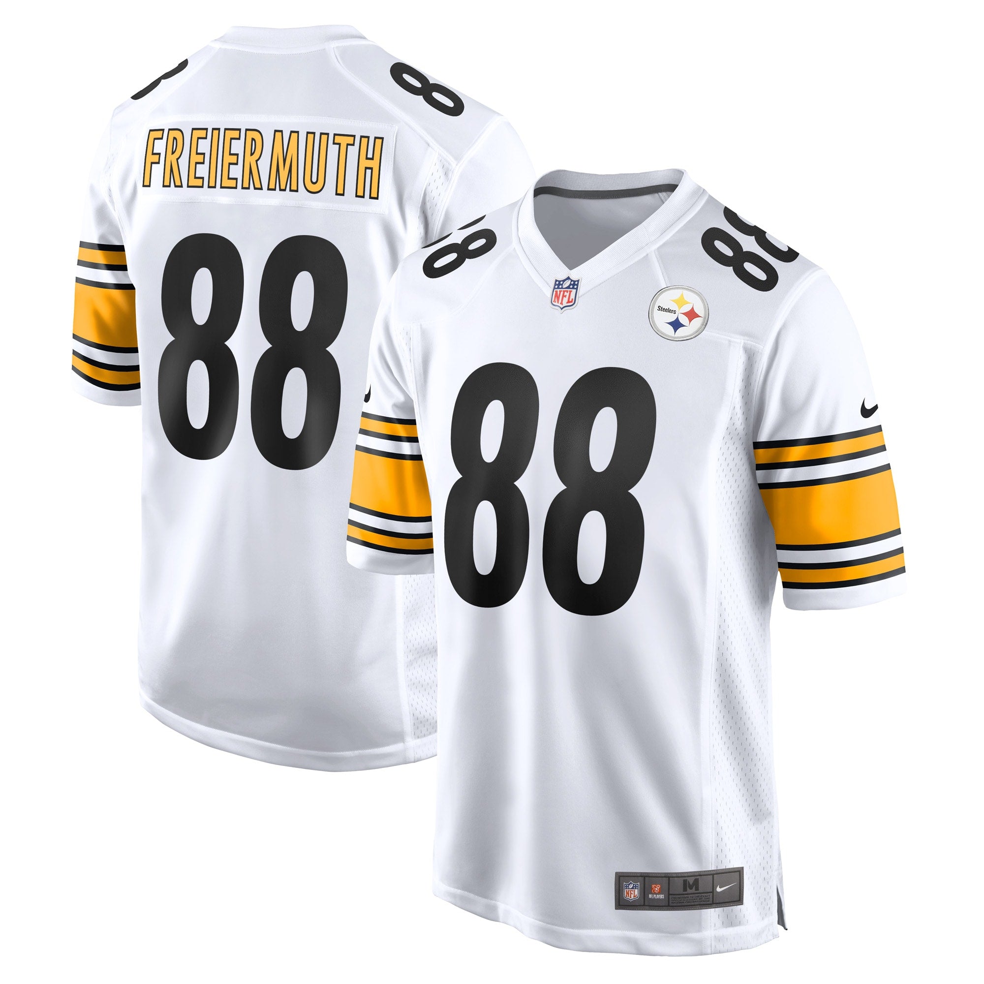 Pat Freiermuth Pittsburgh Steelers Nike Game Player Jersey   White