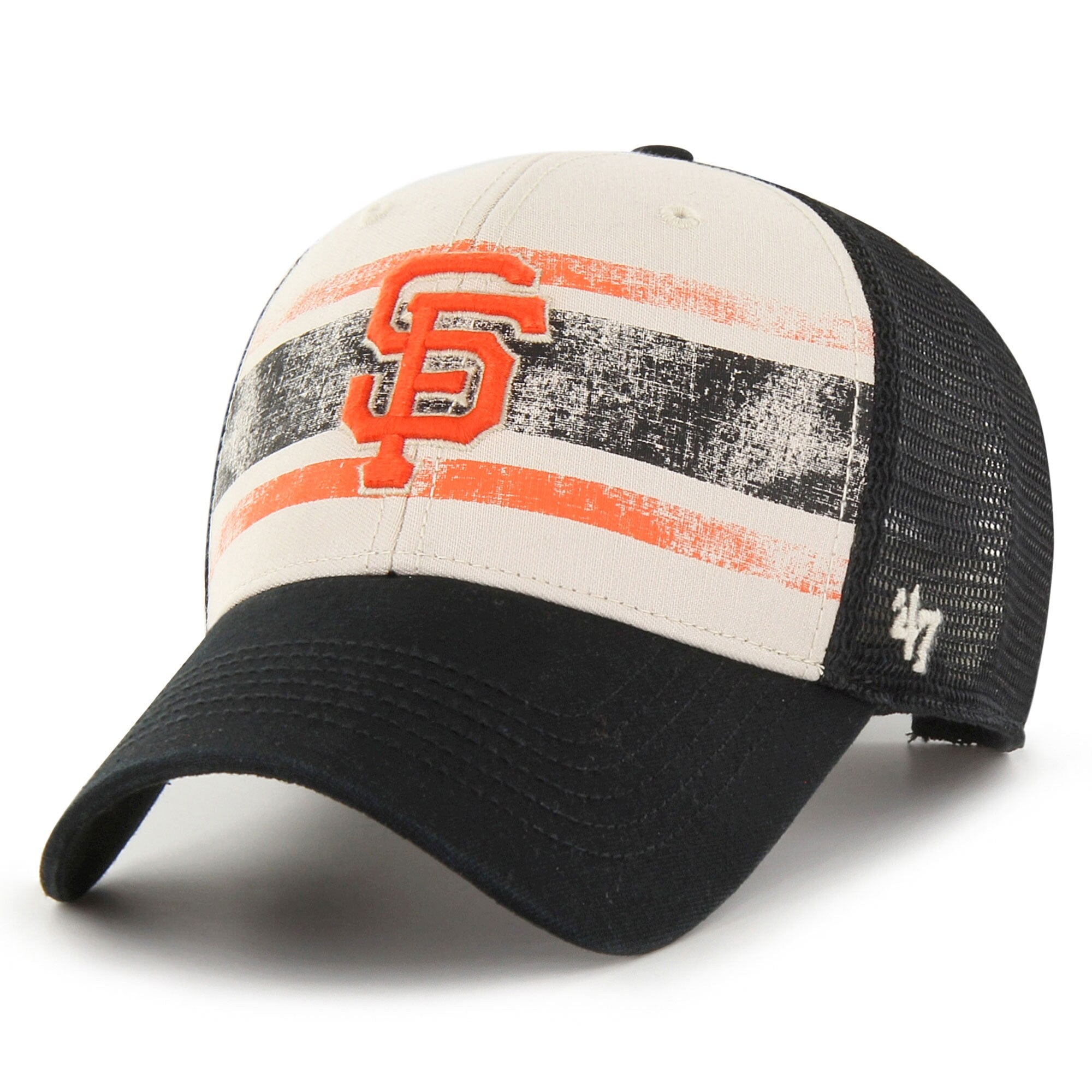 San Francisco Giants '47 Breakout MVP Trucker Adjustable Hat - Cream/Black