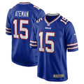 Men s Nike Marcell Ateman Royal Buffalo Bills Team Game Jersey