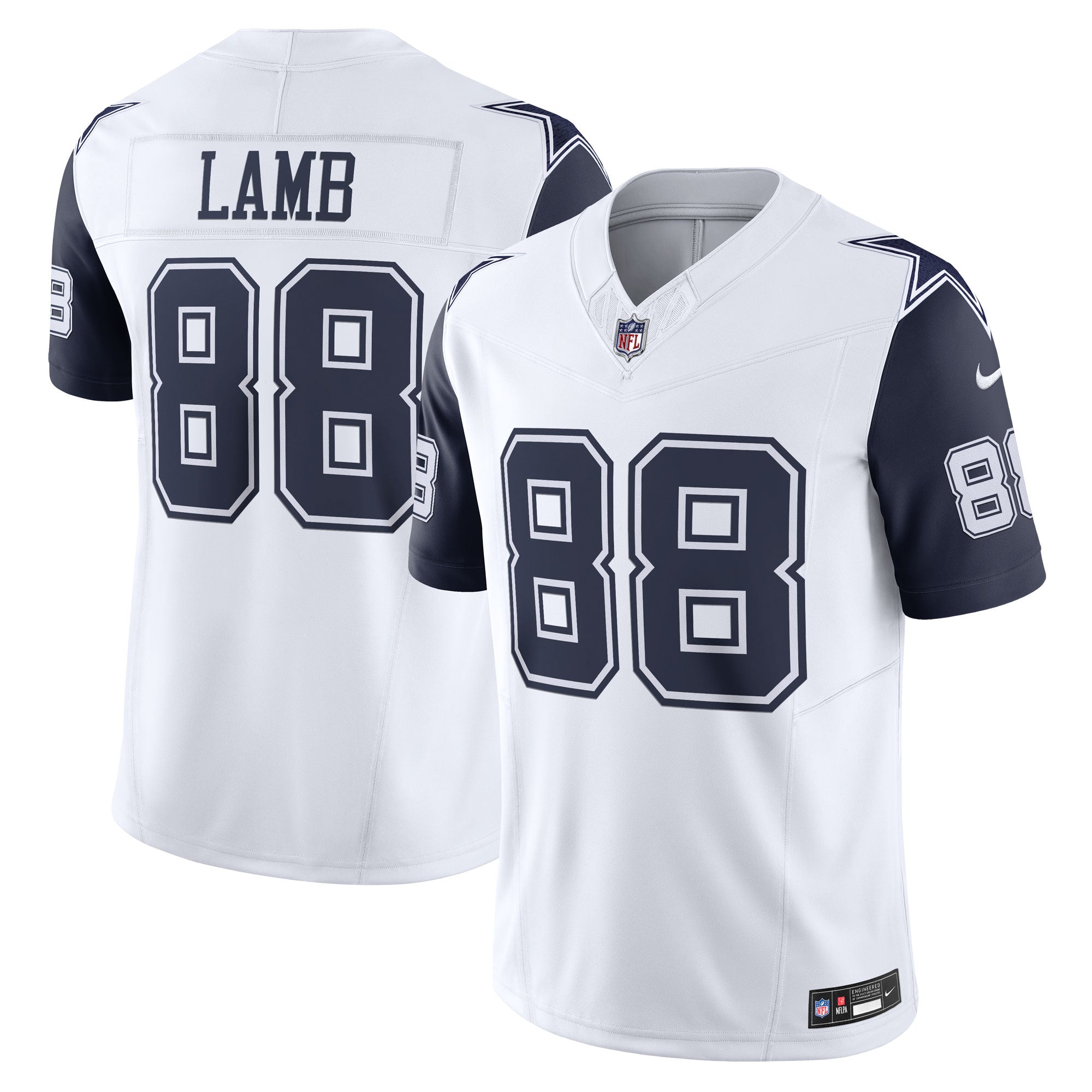 CeeDee Lamb Dallas Cowboys Nike Vapor F.U.S.E. Limited Jersey   White