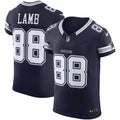 Men s Nike CeeDee Lamb Navy Dallas Cowboys Vapor F.U.S.E. Elite Jersey