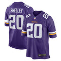 Duke Shelley Minnesota Vikings Nike Home Game Player Jersey   Purple