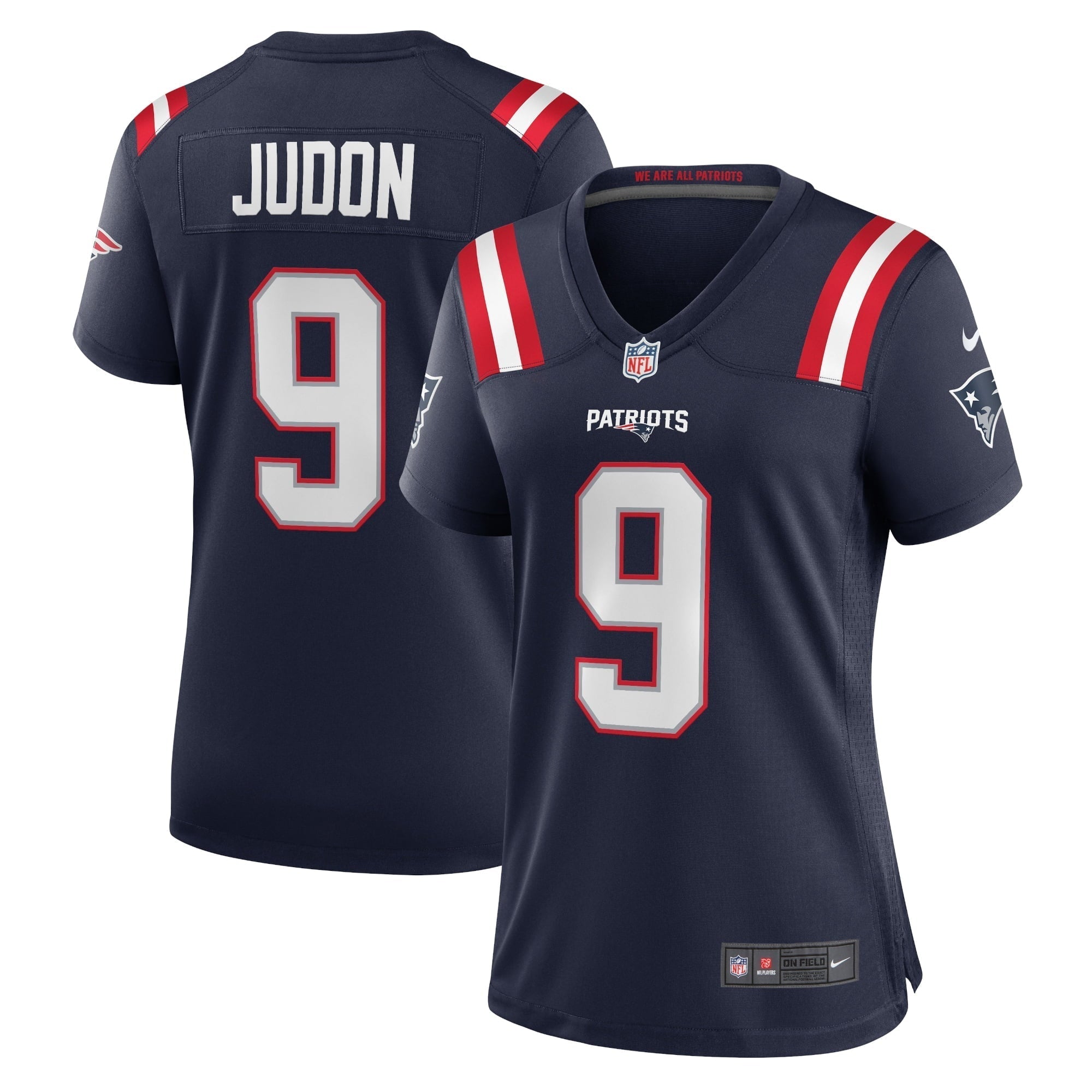Women s Nike Matthew Judon Navy New England Patriots Team Game Jersey