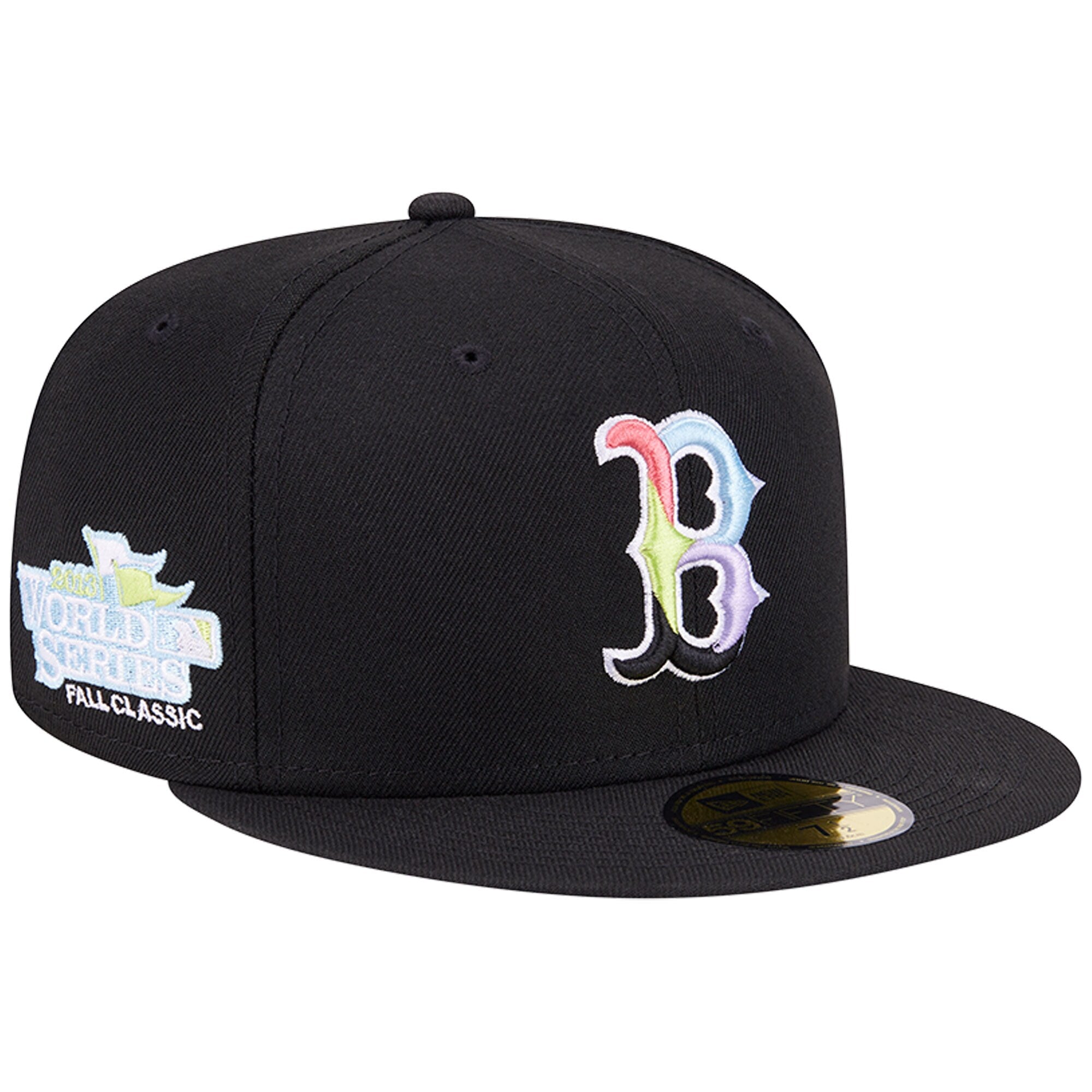 Boston Red Sox New Era Multi-Color Pack 59FIFTY Fitted Hat - Black