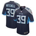 Terrance Mitchell Tennessee Titans Nike Home Game Player Jersey   Navy
