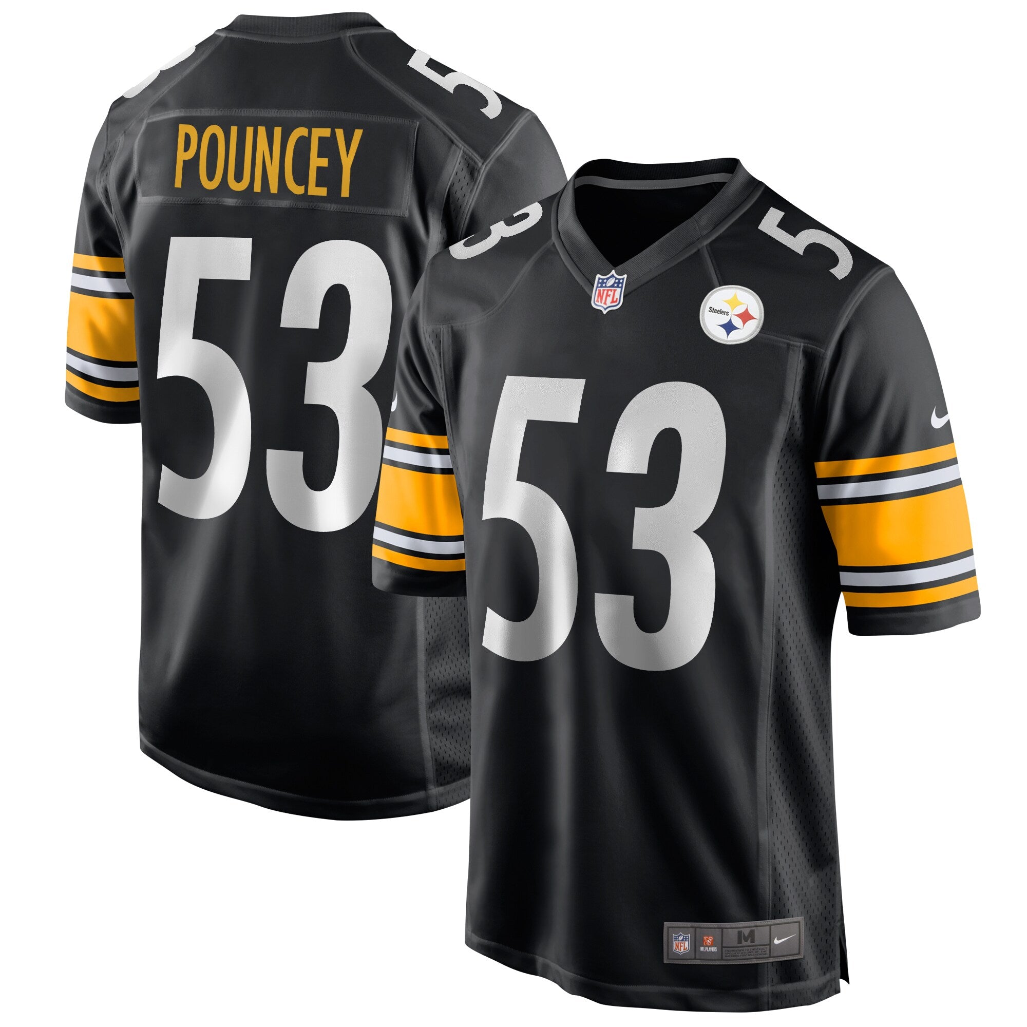 Maurkice Pouncey Pittsburgh Steelers Nike Game Jersey   Black
