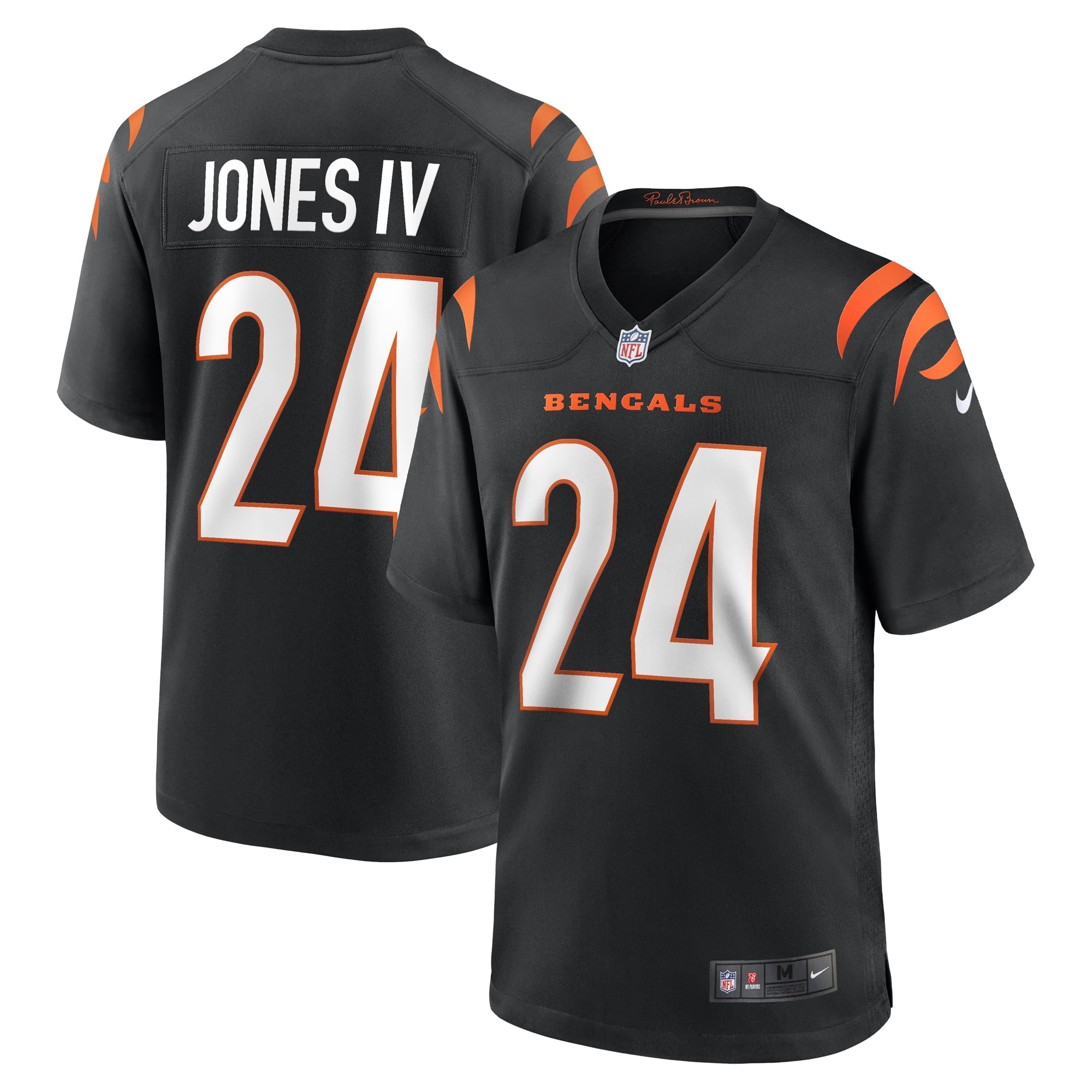 Men s Nike Sidney Jones Black Cincinnati Bengals Game Jersey