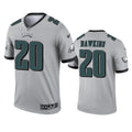 Men s Philadelphia Eagles Brian Dawkins Inverted Legend Jersey   Silver
