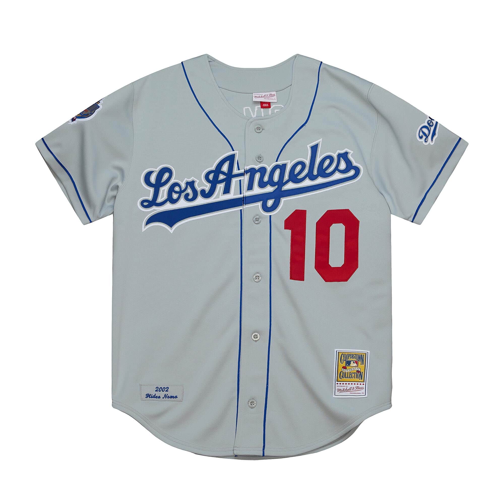 Authentic Hideo Nomo Los Angeles Dodgers Road 2002 Jersey