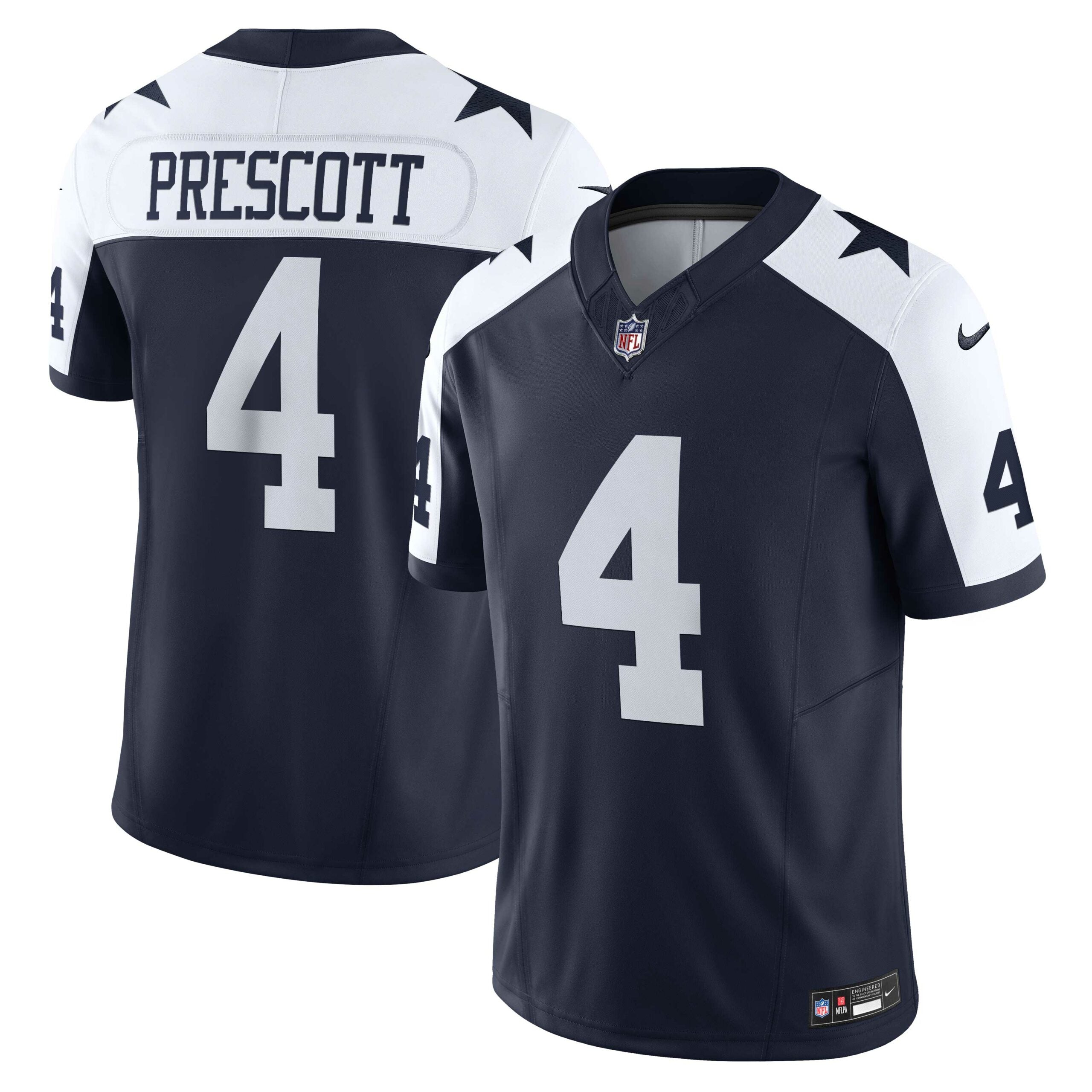 Dak Prescott Dallas Cowboys Nike Vapor F.U.S.E. Limited Jersey   Navy